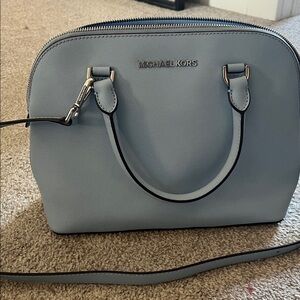 Michael Kors Sky Blue Satchel